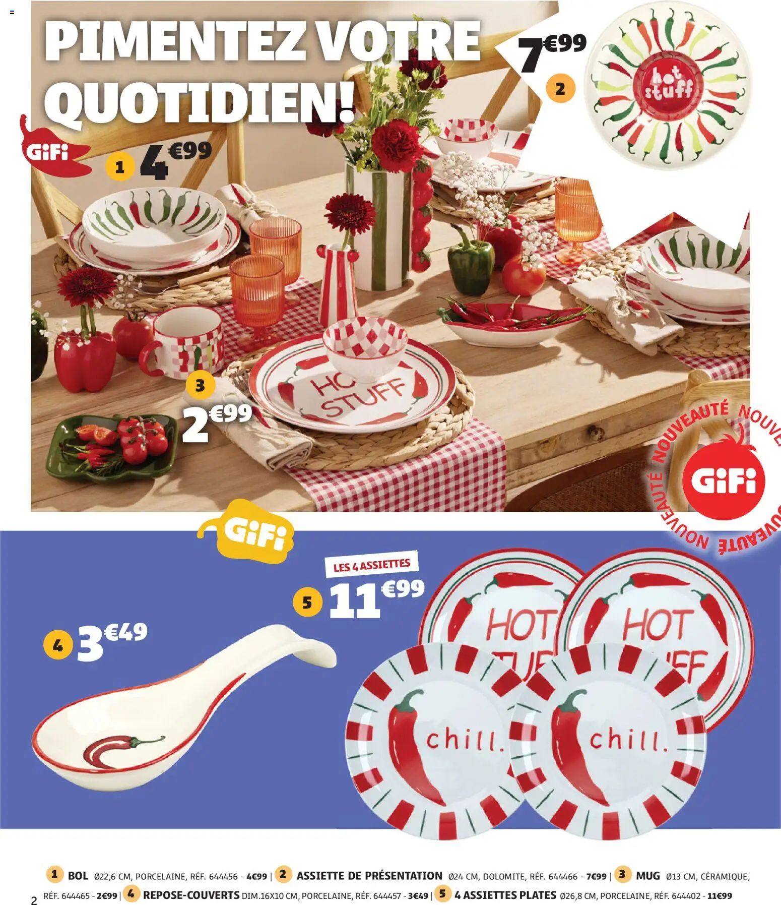 {H1} | Page: 2 | Produits: Bol