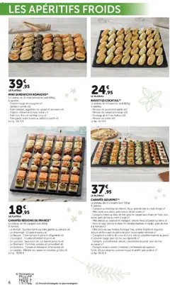 Hyper U - Prévisualisation de Hyper U - La carte Printemps Été valide à partir de 03.03.2026 | Page: 6 | Produits: Crème de coco, Mousse, Blinis, Jambon