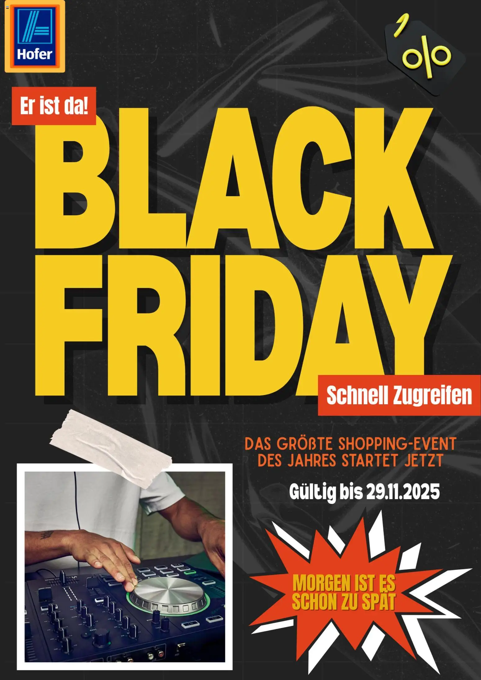 Hofer - Black Friday gültig ab 28.11.2025 | Seite: 1