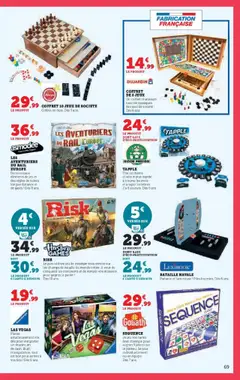 Hyper U - Prévisualisation de Hyper U - Prix bas de Noël valide à partir de 21.10.2025 | Page: 69 | Produits: Jeux, Jeux de société, Piles