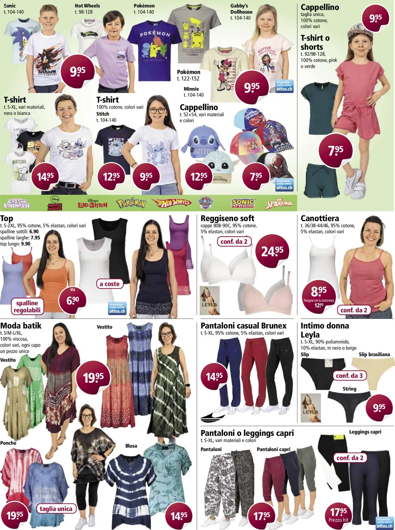 Otto's aktionen IT – gültig ab 25.03.2026 | Seite: 10 | Produkte: String, Leggings, Top, Poncho