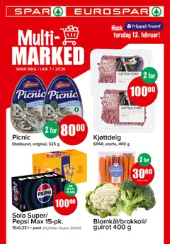 Forhåndsvisning av Spar kundeavis gyldig fra 09.02.2026