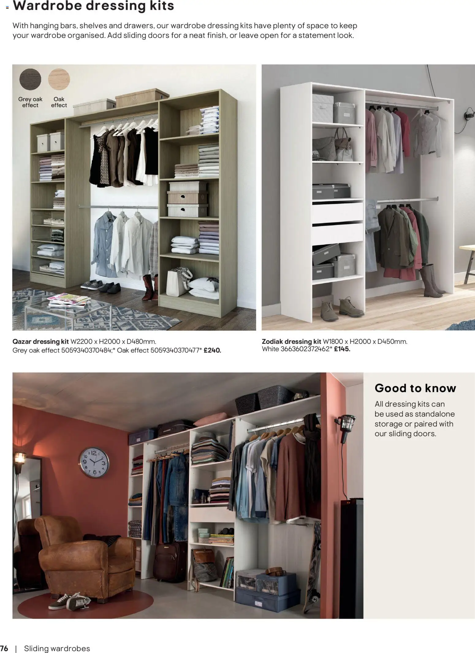 {H1} | Page: 76 | Products: Doors, Sliding doors, Wardrobe