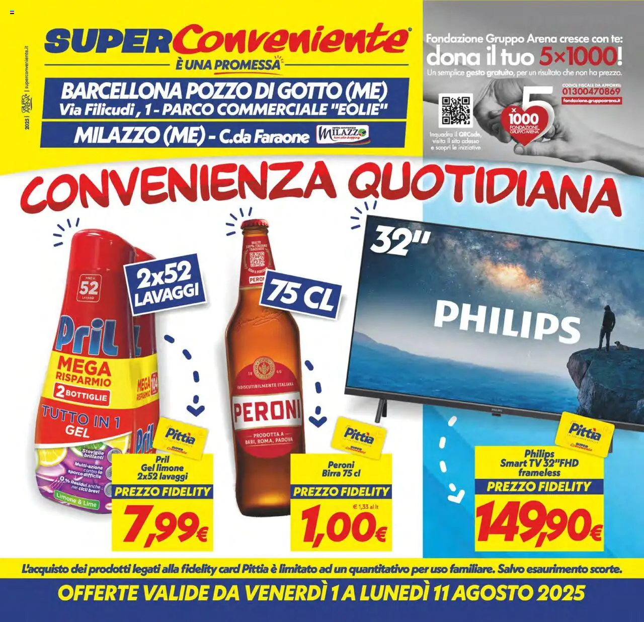 Volantino SuperConveniente del 01.08.2025 | Pagina: 28