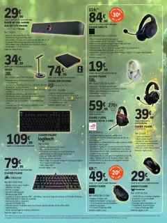 E.Leclerc - Prévisualisation de E.Leclerc - Spécial gaming valide à partir de 02.12.2025 | Page: 3 | Produits: Connecteur, Disque dur, Prise, Disque dur externe