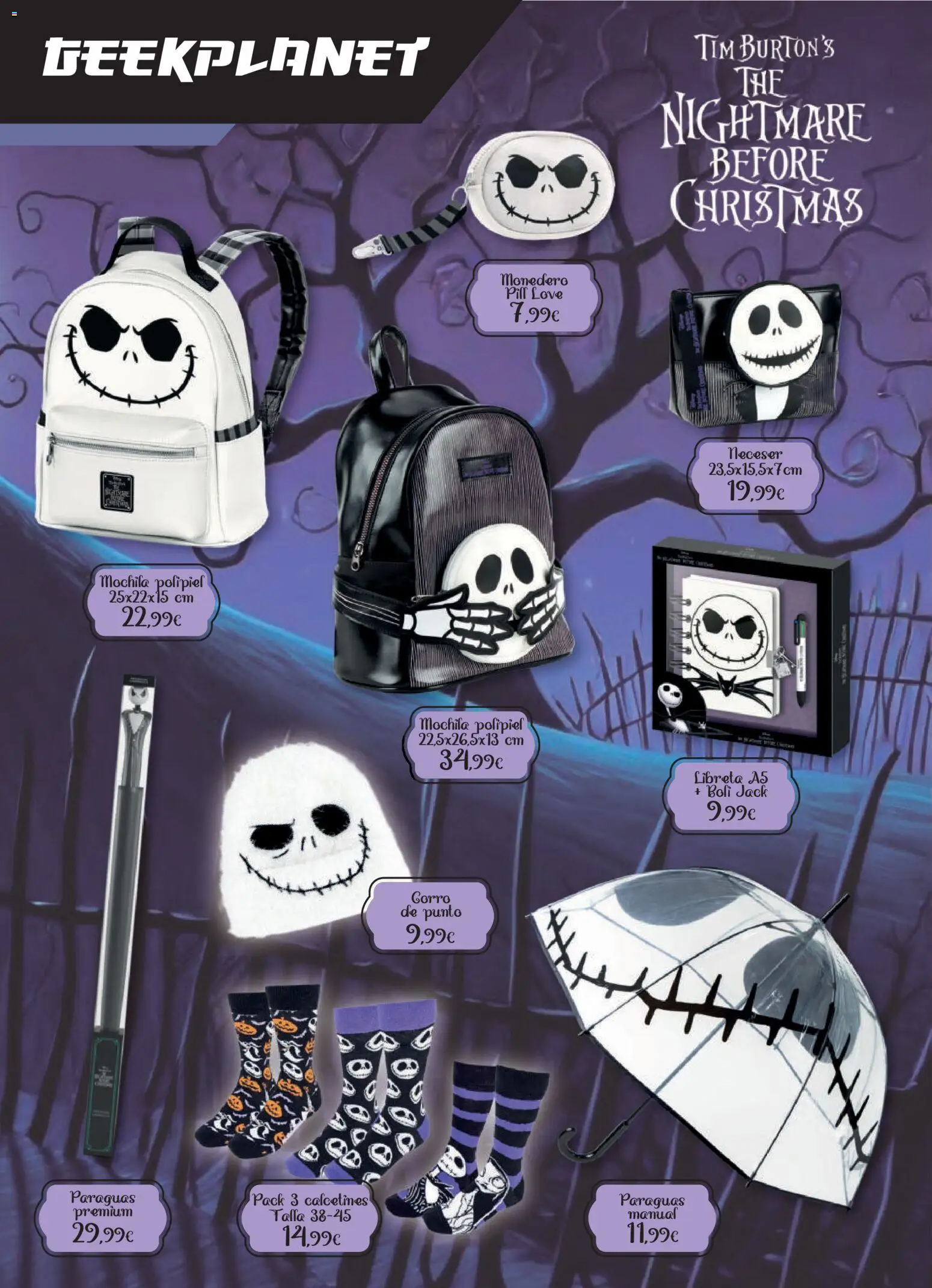 Toy Planet Catálogo de Geek Fan │ válido desde el 04.12.2025 | Página: 36 | Productos: Mochila, Neceser