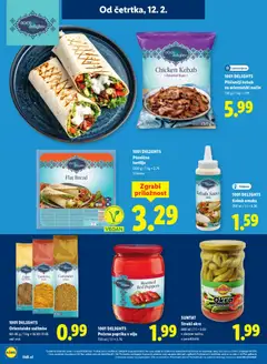 Lidl katalog akcije – veljaven od 12.02.2026 | Stran: 24 | Izdelki: Paprika, Tortilje, Zacimbe, Omaka