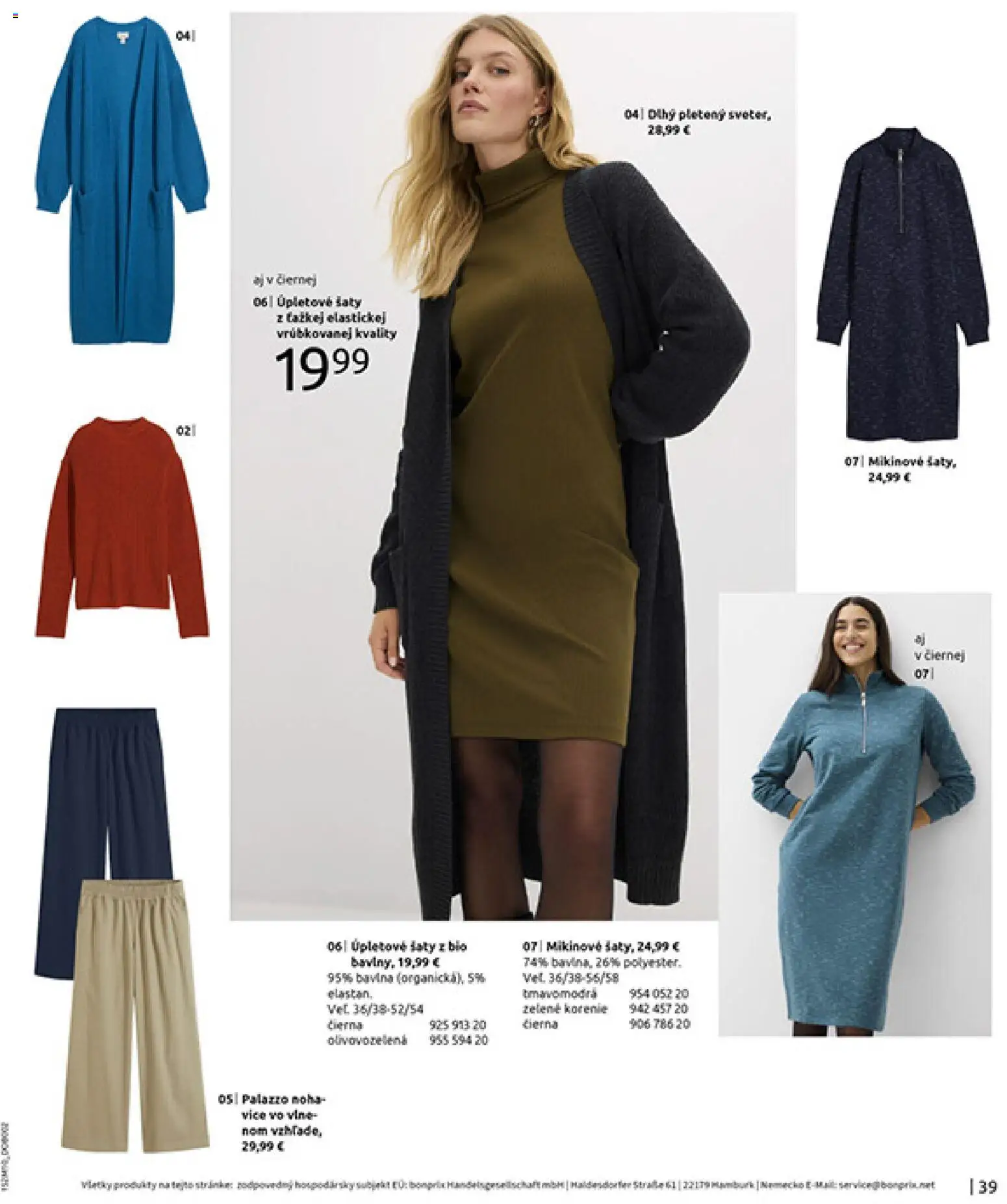 Nové Bonprix akcie – leták je platný od 24.11.2025 | Strana: 41 | Produkty: Šaty, Korenie