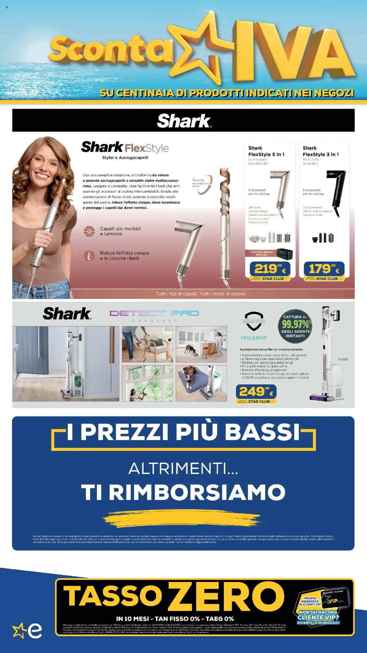 Volantino Euronics del 31.07.2025 | Pagina: 32 | Prodotti: Spazzola, Tè, Data, Asciugacapelli