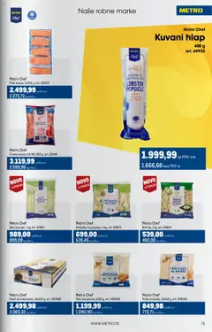 Metro katalog - važi od 01.07.2025 | Strana: 15 | Proizvode: Kolač, Puter