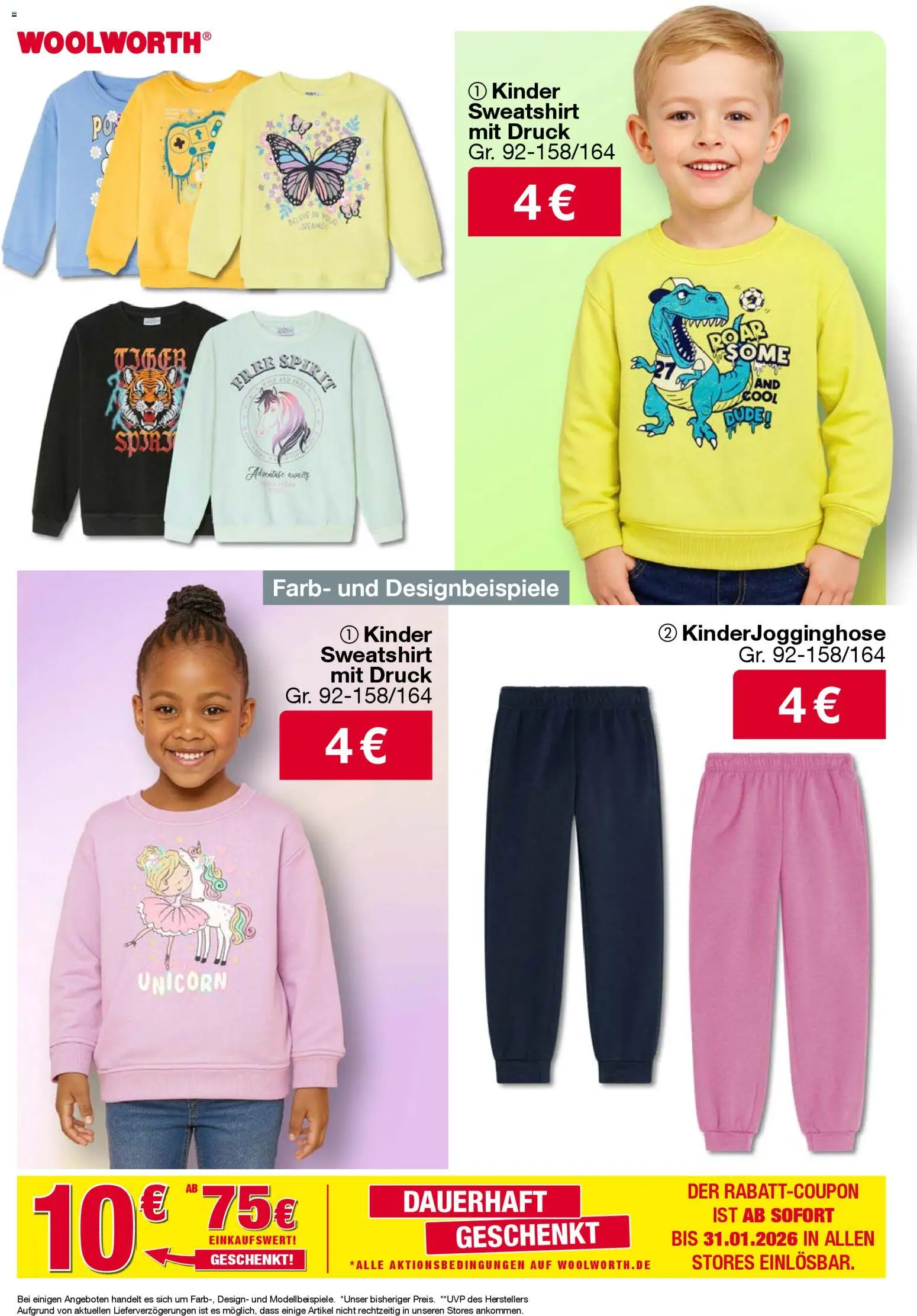 Woolworth Prospekt 	 – gültig ab 05.12.2025 | Seite: 3 | Produkte: Sweatshirt