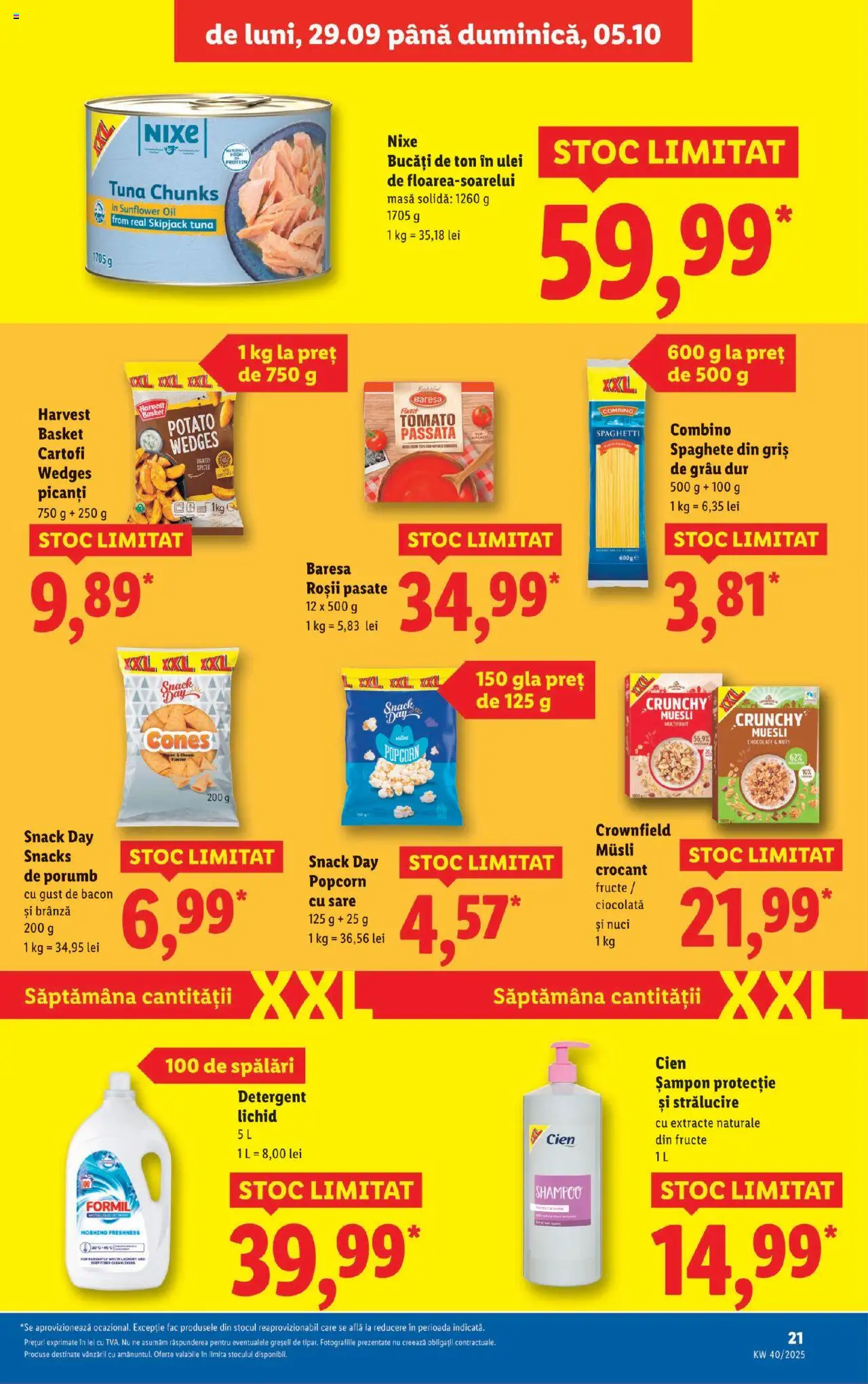 Noul catalog Lidl – valabil de la 29.09.2025 | Pagină: 21 | Produse: Cam suyu, Ciocolată, Roșii, Nuci