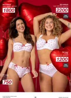Kik Akciós újság - amely érvényes a következő dátumtól: 02.02.2026 | Oldal: 9 | Termékek: Bugyi, Melltartó
