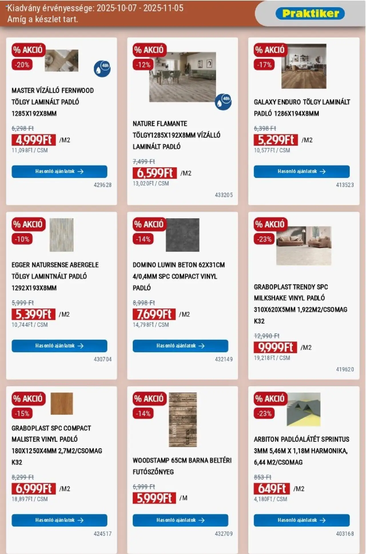 AlphaZoo akciós ujság - amely érvényes a következő dátumtól: 07.10.2025 | Oldal: 21 | Termékek: Laminált padló, Beton, Vinyl padló