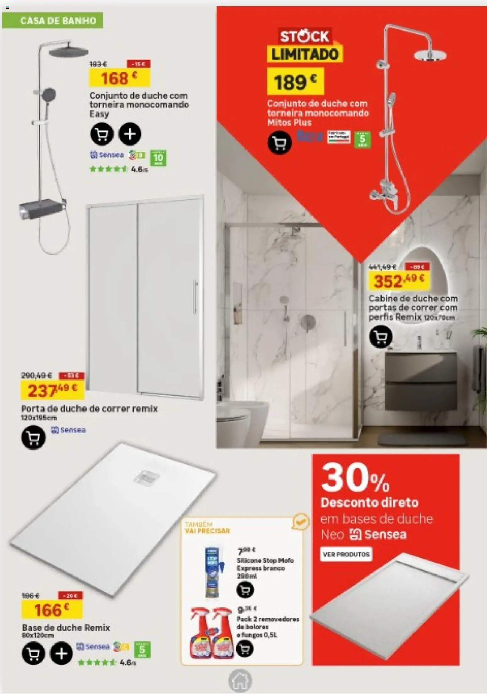 Leroy Merlin - Arquipélago da Madeira │ válido de 19.02.2026 | Página: 12 | Produtos: Porta, Torneira, Portas, Casa de banho