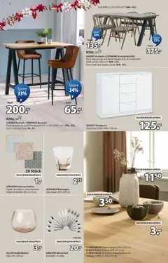 Angebote JYSK ab 22.11.2025 gültig | Seite: 6 | Produkte: Sideboard, Esstisch, Bartisch, Vase