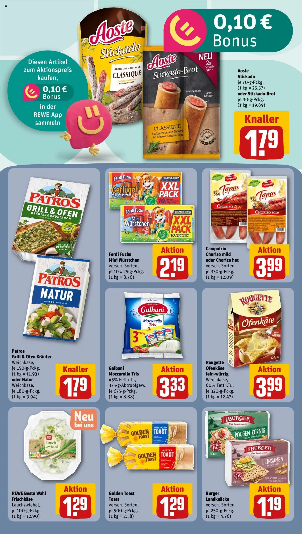 Rewe ihr Kaufpark Prospekt 	 – gültig ab 08.09.2025 | Seite: 10 | Produkte: Grill, Knoblauch, PC, Frischkase