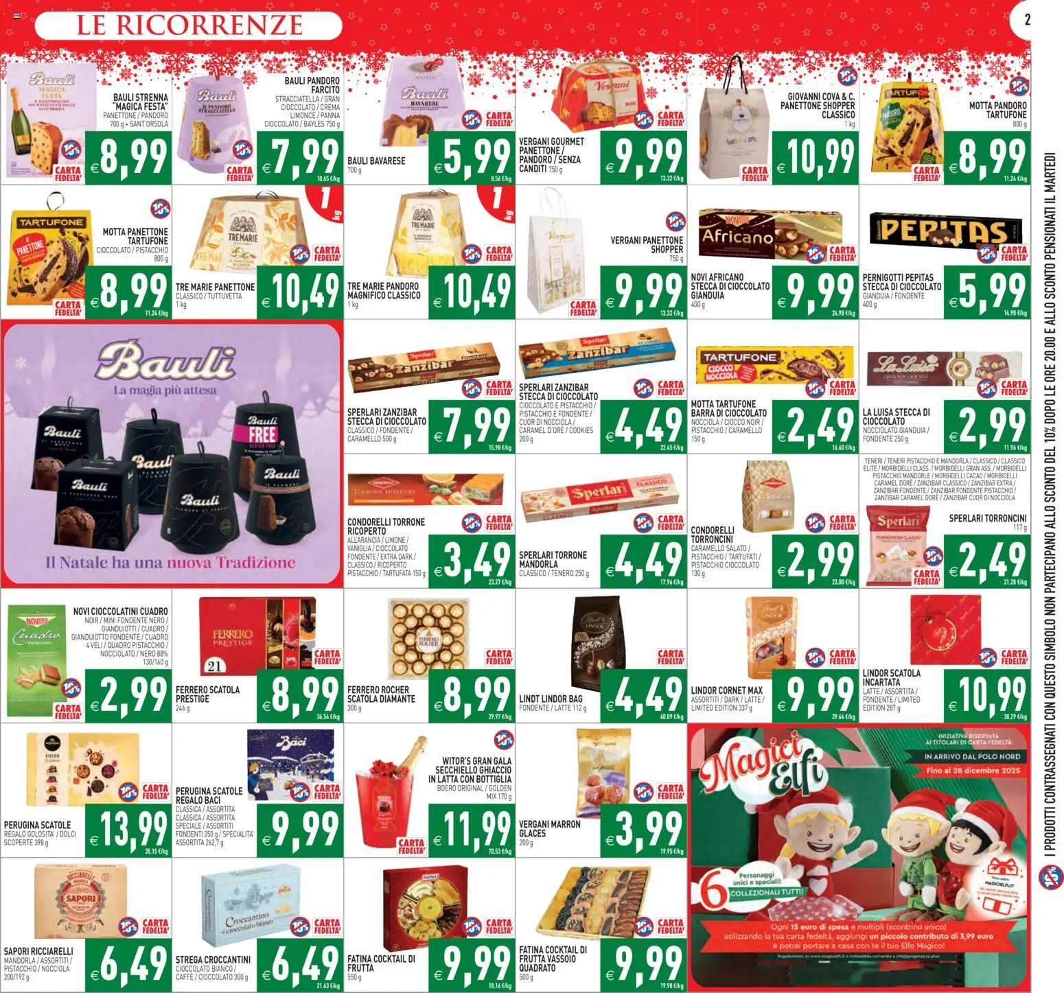 Volantino PIM Supermercati del 16.12.2025 | Pagina: 2 | Prodotti: Caffè, Limone, Pandoro, Panettone