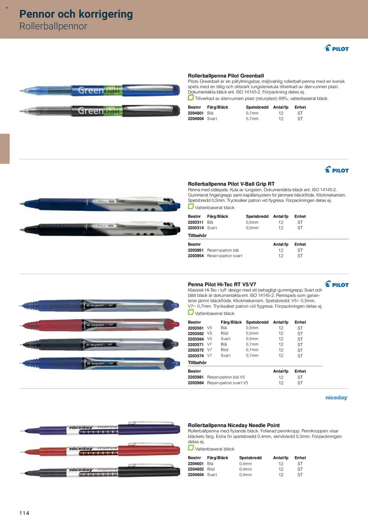 Office Depot reklamblad aktuell från 15.02.2024 | Sida: 116 | Produkter: Penna