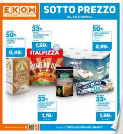 Anteprima del volantino Volantino Ekom	 valido a partire dal 02.01.2026