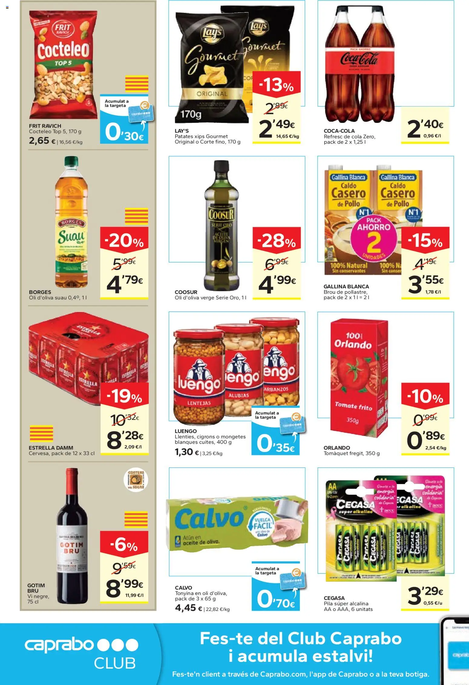 Caprabo - Abaixem el preu │ válido desde el 26.02.2026 | Página: 6 | Productos: Aceite, Aceite de oliva