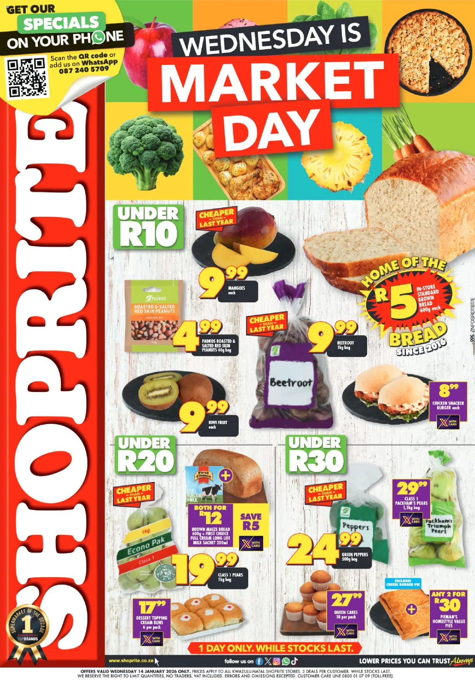 New Shoprite catalogue – valid from 14.01.2026 | Page: 1