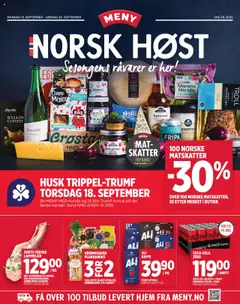 Forhåndsvisning av Meny kundeavis gyldig fra 15.09.2025