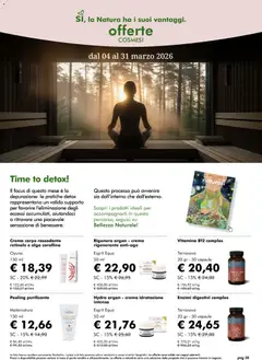 Anteprima del volantino Natura Sì volantino valido a partire dal 04.03.2026 | Pagina: 38 | Prodotti: Crema, Peeling, Tè