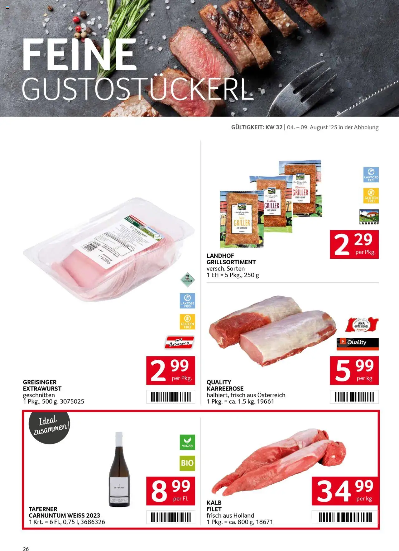 Transgourmet Flugblatt gültig ab 03.08.2025 | Seite: 24