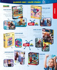 Náhled letáku Sparkys katalog Vánoce od 01.10.2025 | Strana: 103 | Produkty: Sluchátka, Puzzle, Surf, Stitch
