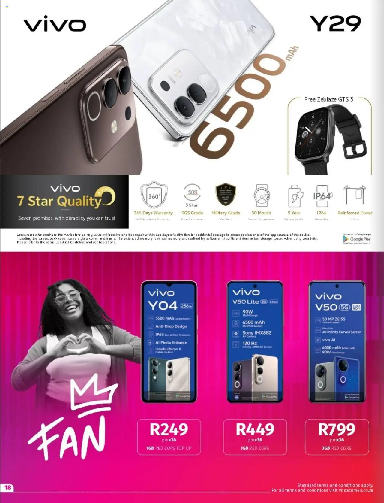 Vodacom Deals │ valid from 08.07.2025 | Page: 17 | Products: Cover, Camera, Cable, Battery
