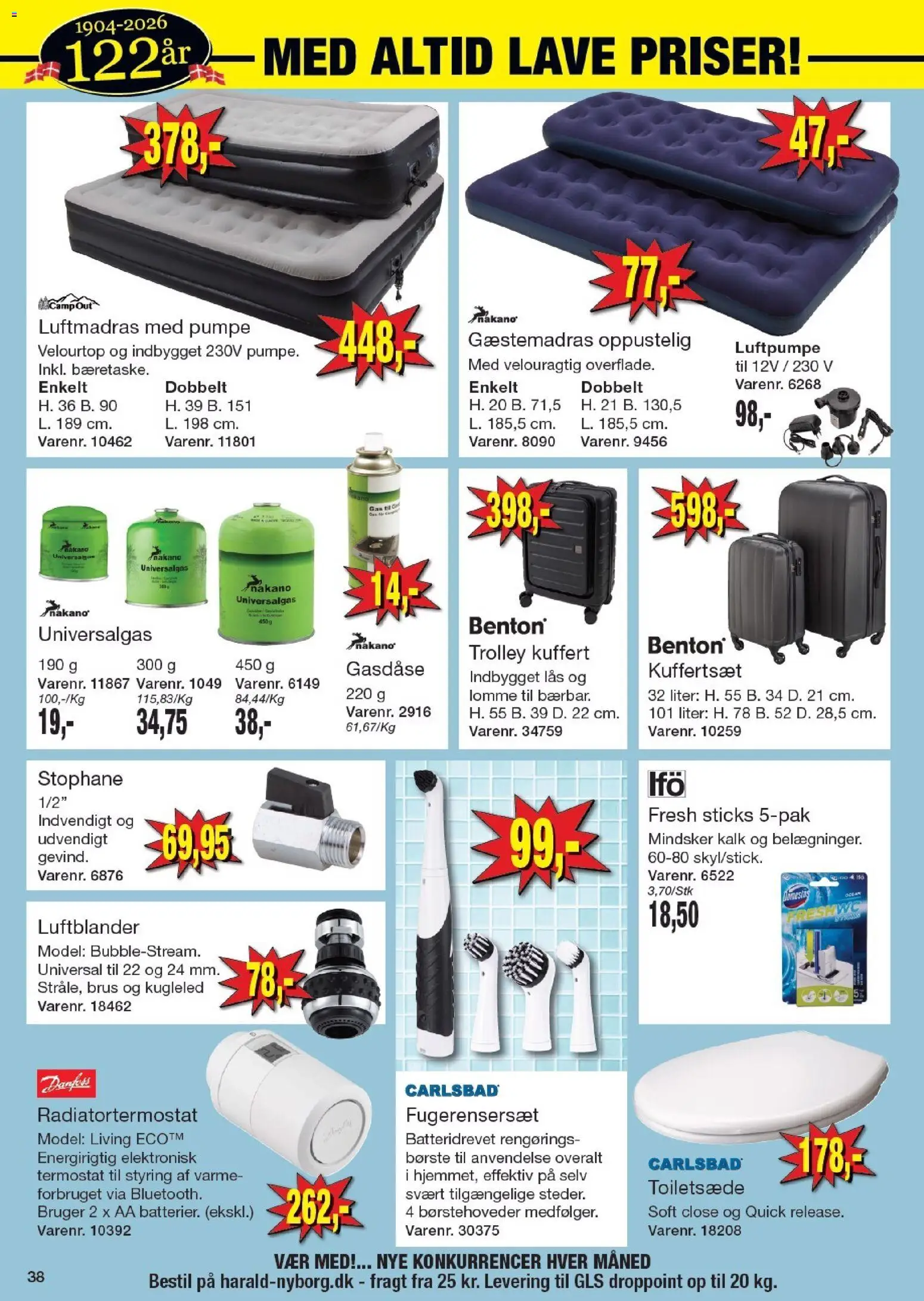 Harald Nyborg tilbudsavis – gyldig fra 05.03.2026 | Side: 40 | Produkter: Børste, Kuffert