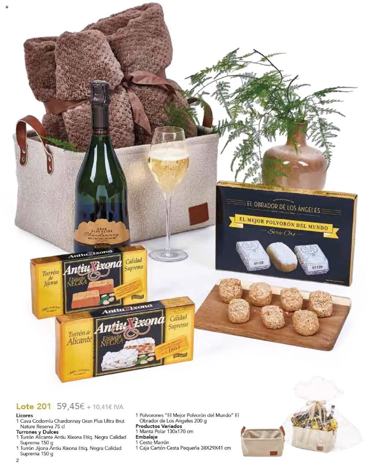 E.Leclerc Regalos de Navidad 2025 │ válido desde el 10.10.2025 | Página: 4 | Productos: Manta, Caja, Cesta