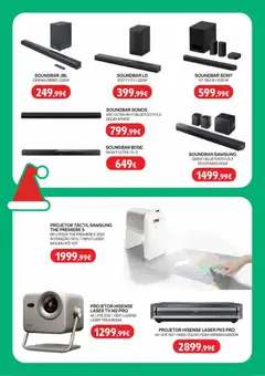 Pré-visualização Darty - folheto válido de 02.12.2025 | Página: 9 | Produtos: Projetor, Soundbar