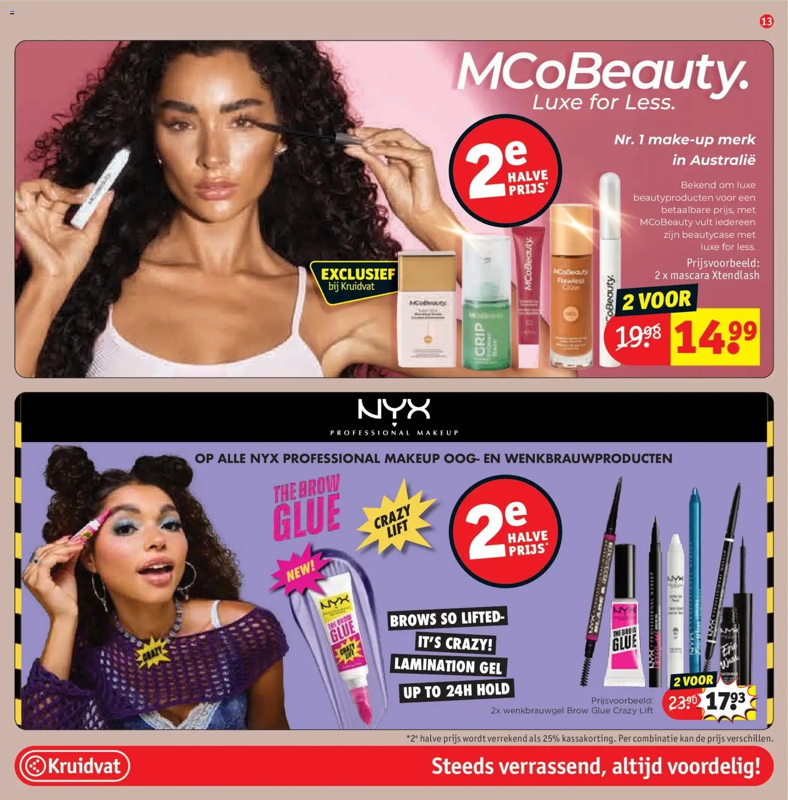 {H1} | Pagina: 15 | Producten: Gel, Mascara, Kan