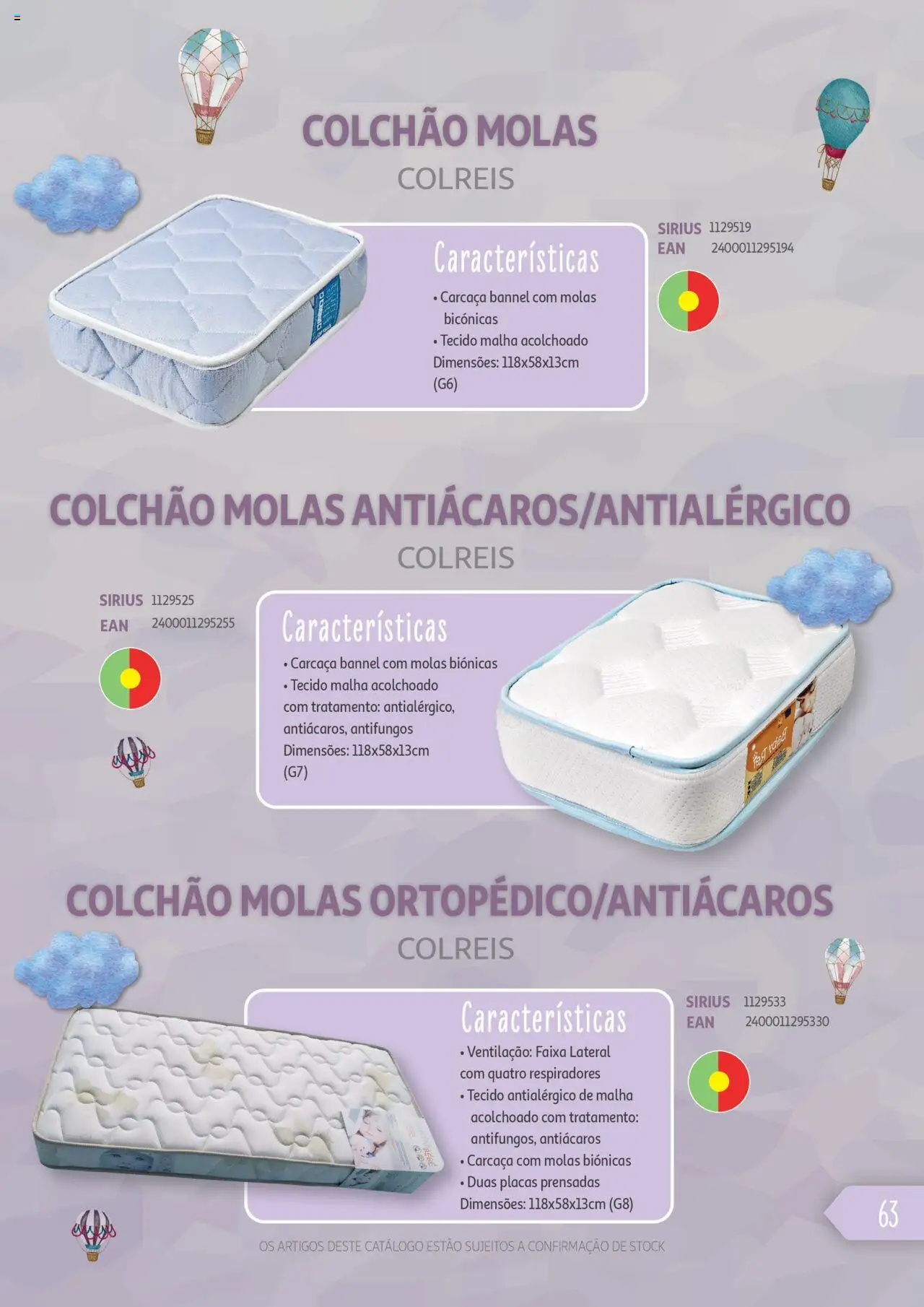 Auchan folheto │ válido de 29.01.2025 | Página: 63 | Produtos: Colchão