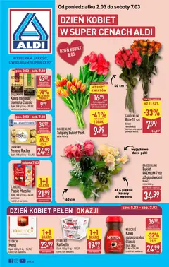 Náhled letáku Aldi Polsko leták - Dzień kobiet od 02.03.2026