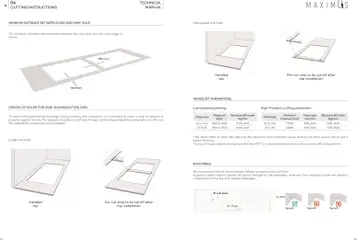 Preview of Rak Ceramics - Technical Manual and Installation Guide valid from 08.01.2026 | Page: 16 | Products: RAM, Πιζάμες, Agurker, Mayonaise