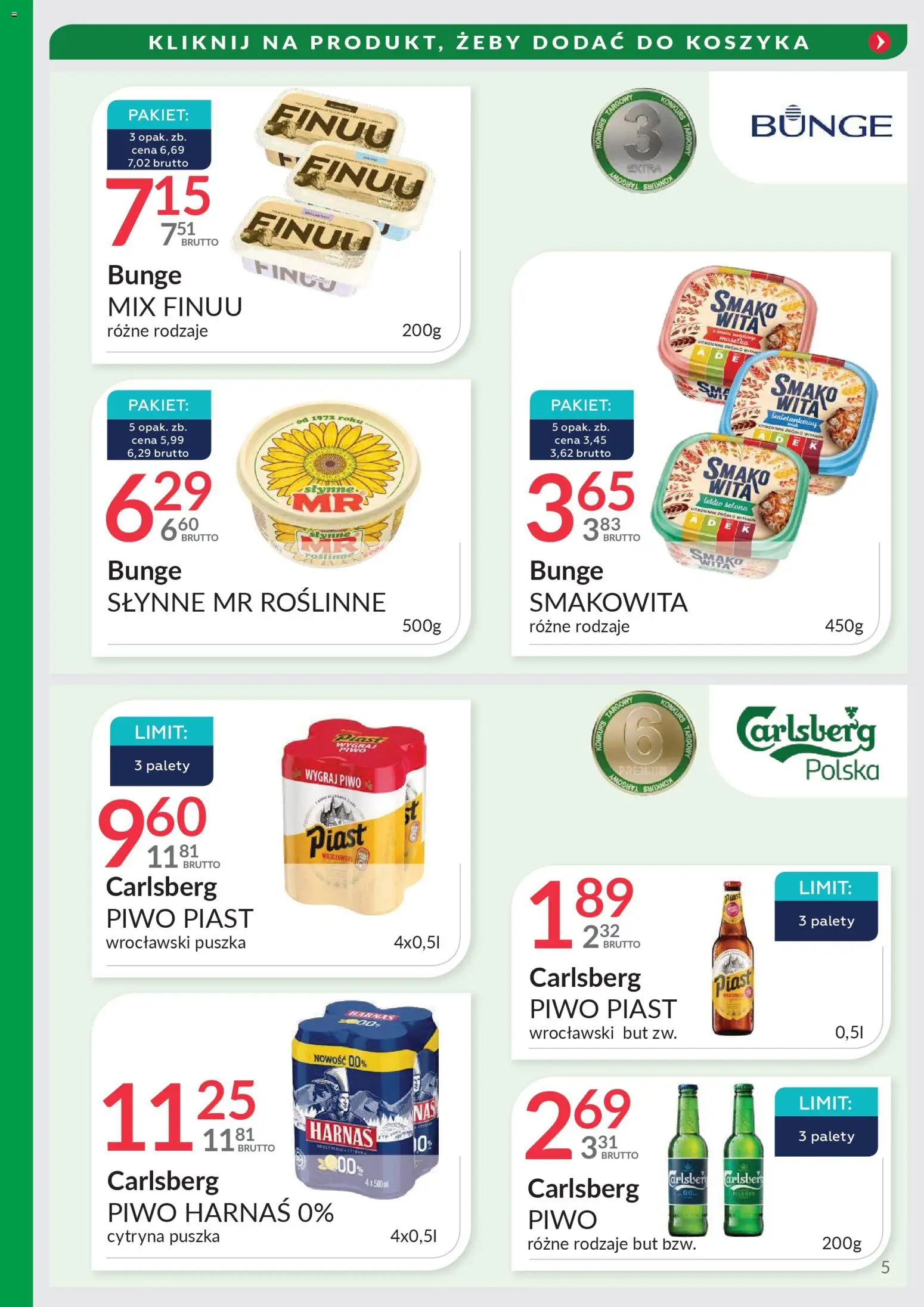 Eurocash Gazetka - Targi Jesień od 03.11.2025 | Strona: 5 | Produkty: Cytryna, Harnaś, Piwo