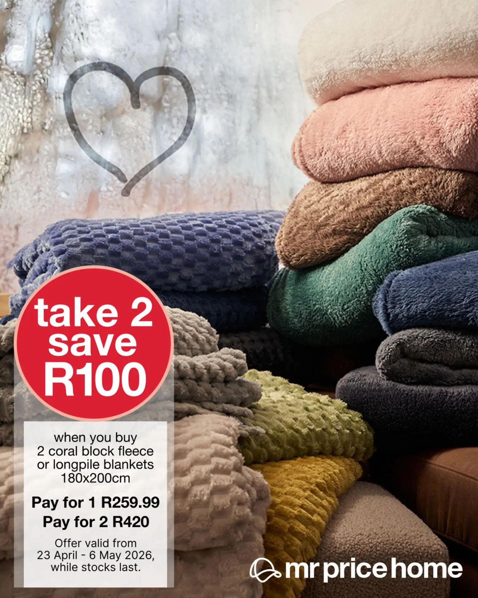 New MRP Home catalogue – valid from 23.04.2026 | Page: 2 | Products: Blankets
