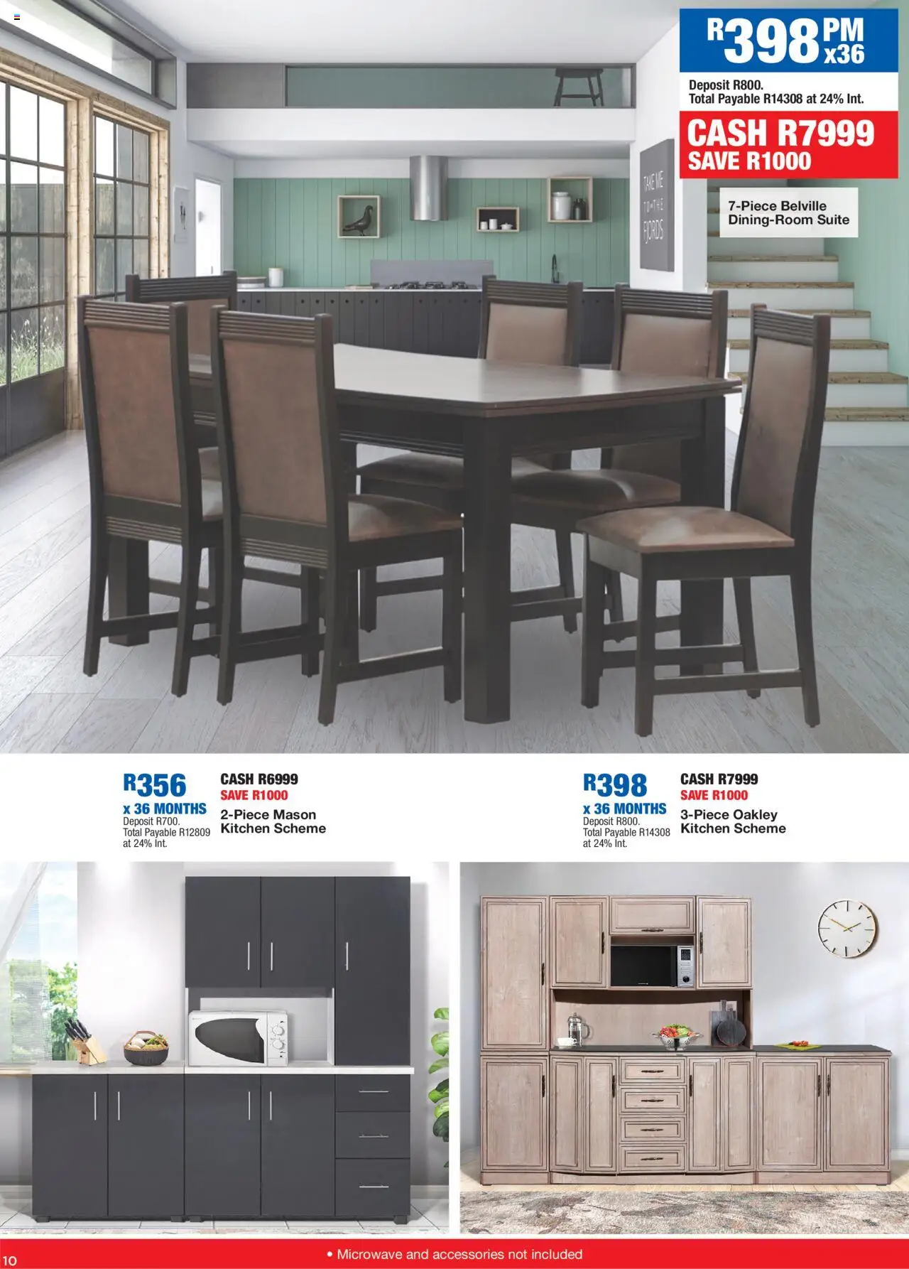 New OK Furniture catalogue – valid from 06.10.2025 | Page: 10 | Products: Microwave