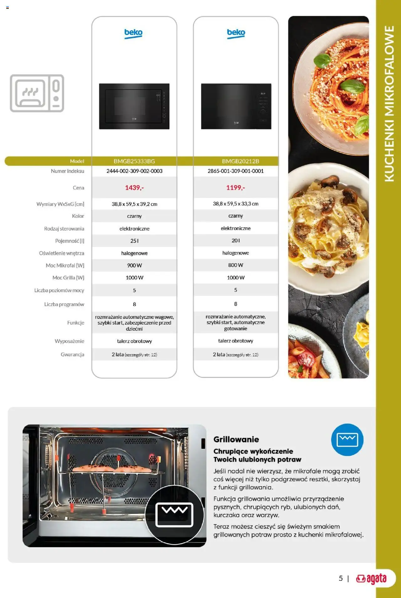 Salony Agata Gazetka - Beko AGD od 01.09.2025 | Strona: 5
