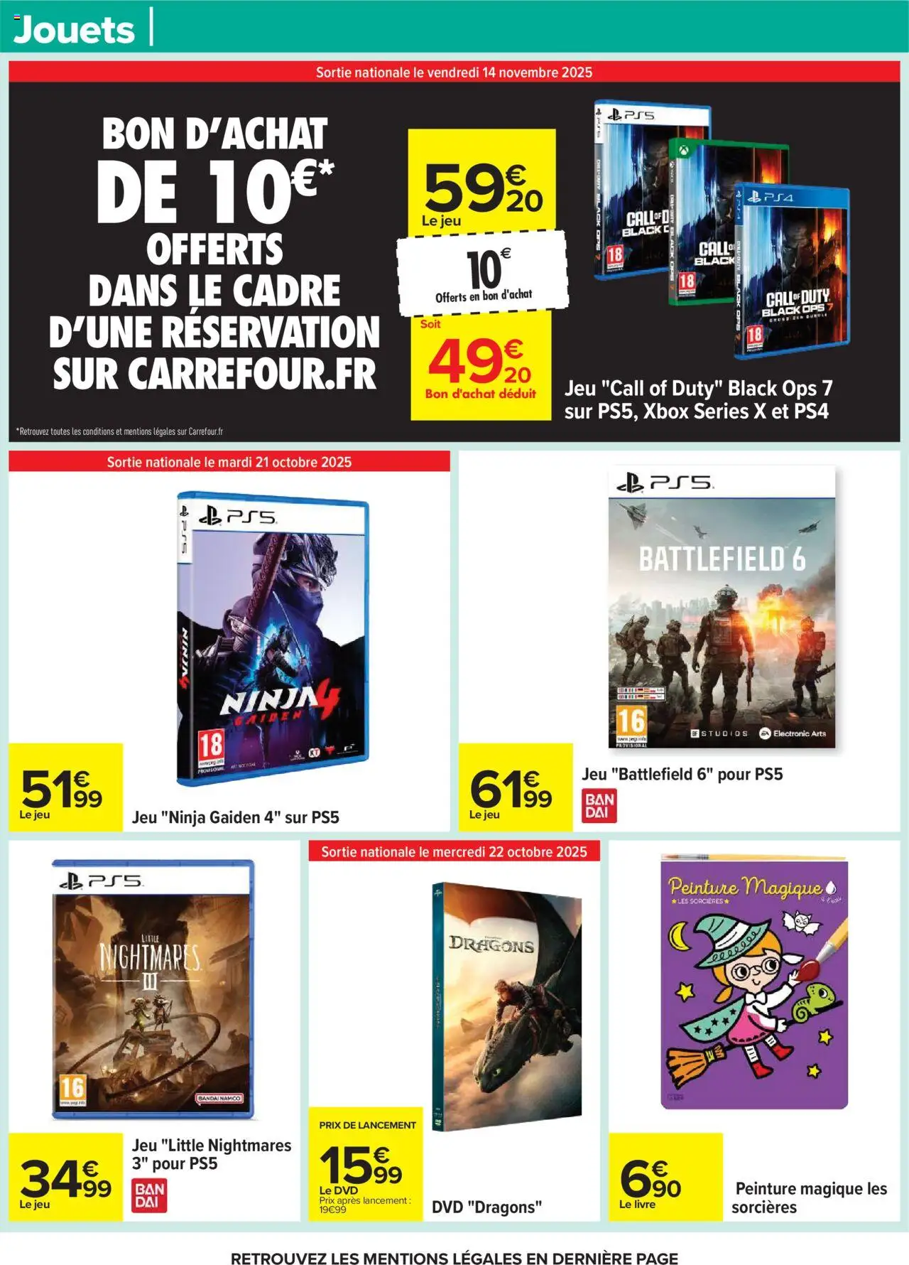 {H1} | Page: 57 | Produits: Xbox, Jouets, Livre, Cadre