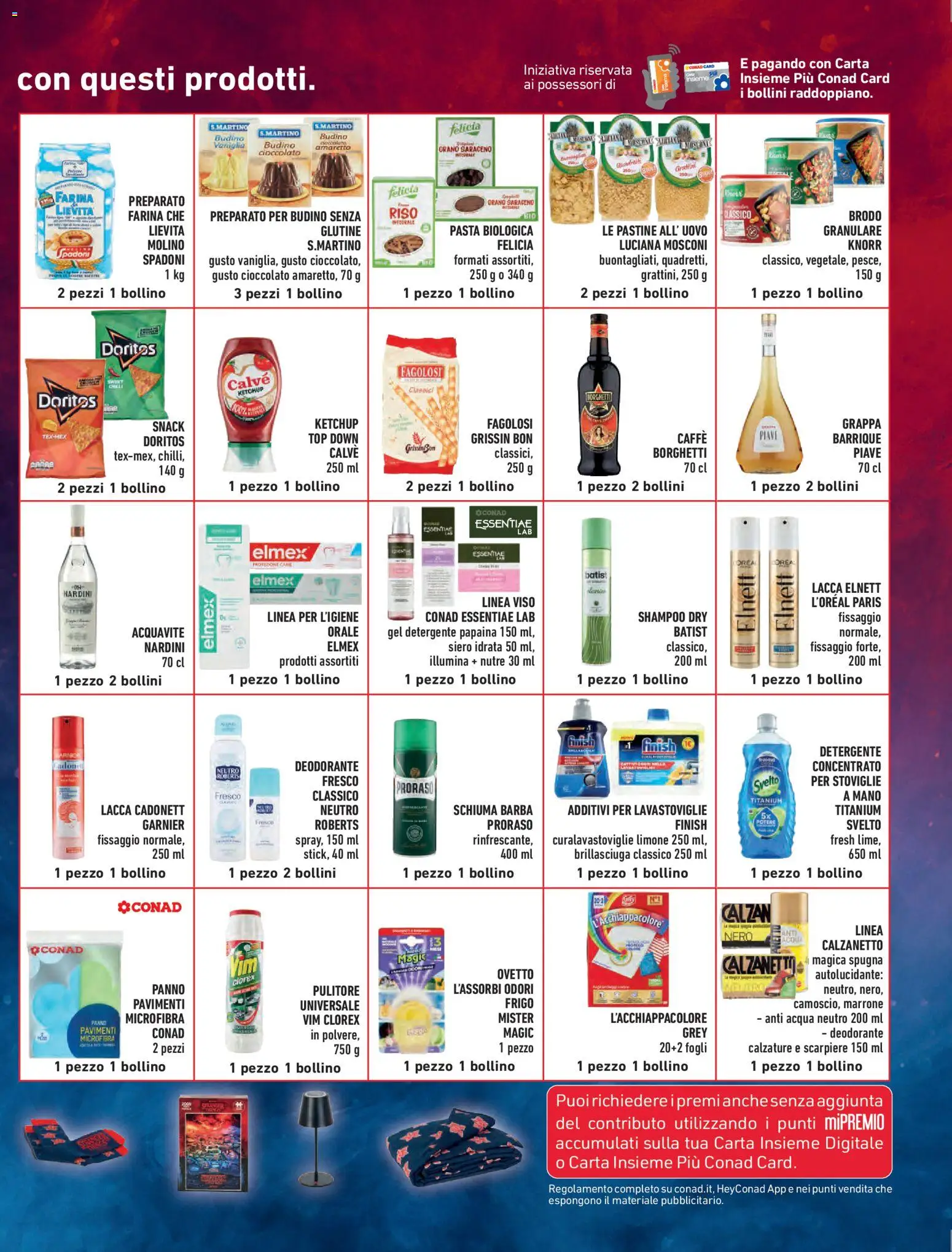 Volantino Conad del 05.12.2025 | Pagina: 13 | Prodotti: Cioccolato, Deodorante, Riso, Budino