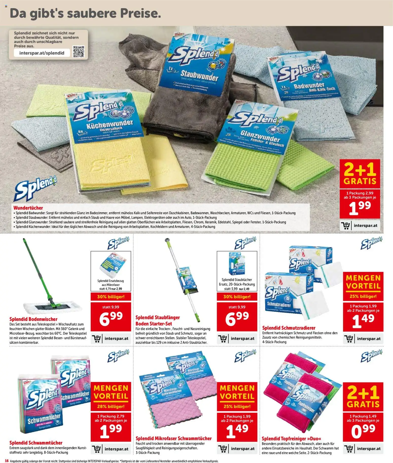 Interspar Flugblatt - Niederösterreich gültig ab 02.01.2026 | Seite: 16 | Produkte: Spiegel