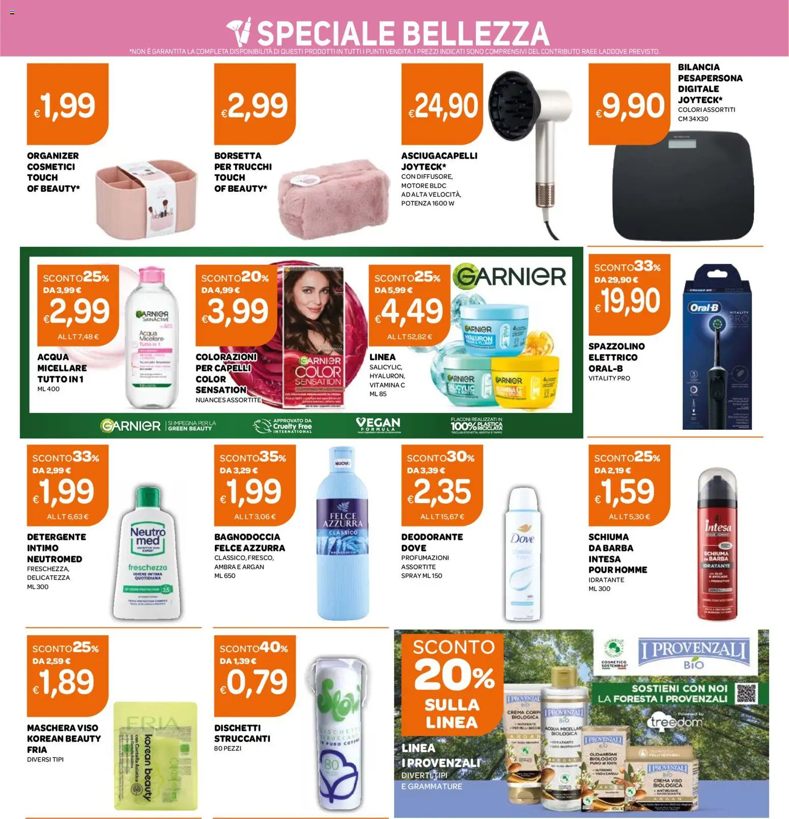 Volantino Ekom del 27.01.2026 | Pagina: 9 | Prodotti: Crema, Crema viso, Intimo, Borsetta