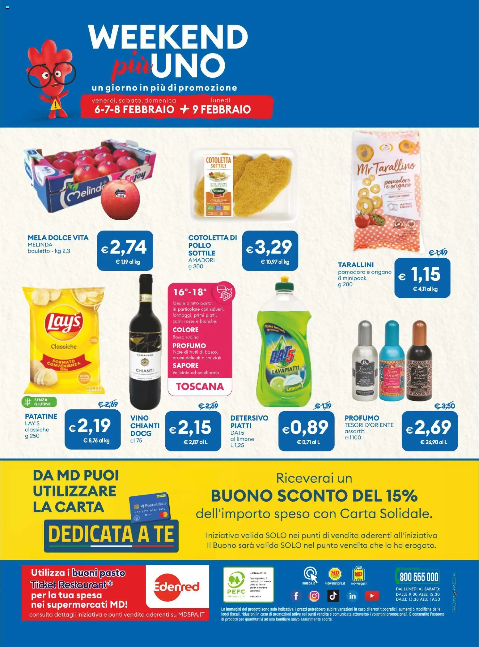Volantino MD Discount del 27.01.2026 | Pagina: 31 | Prodotti: Tè, Pomodoro, Limone, Vino