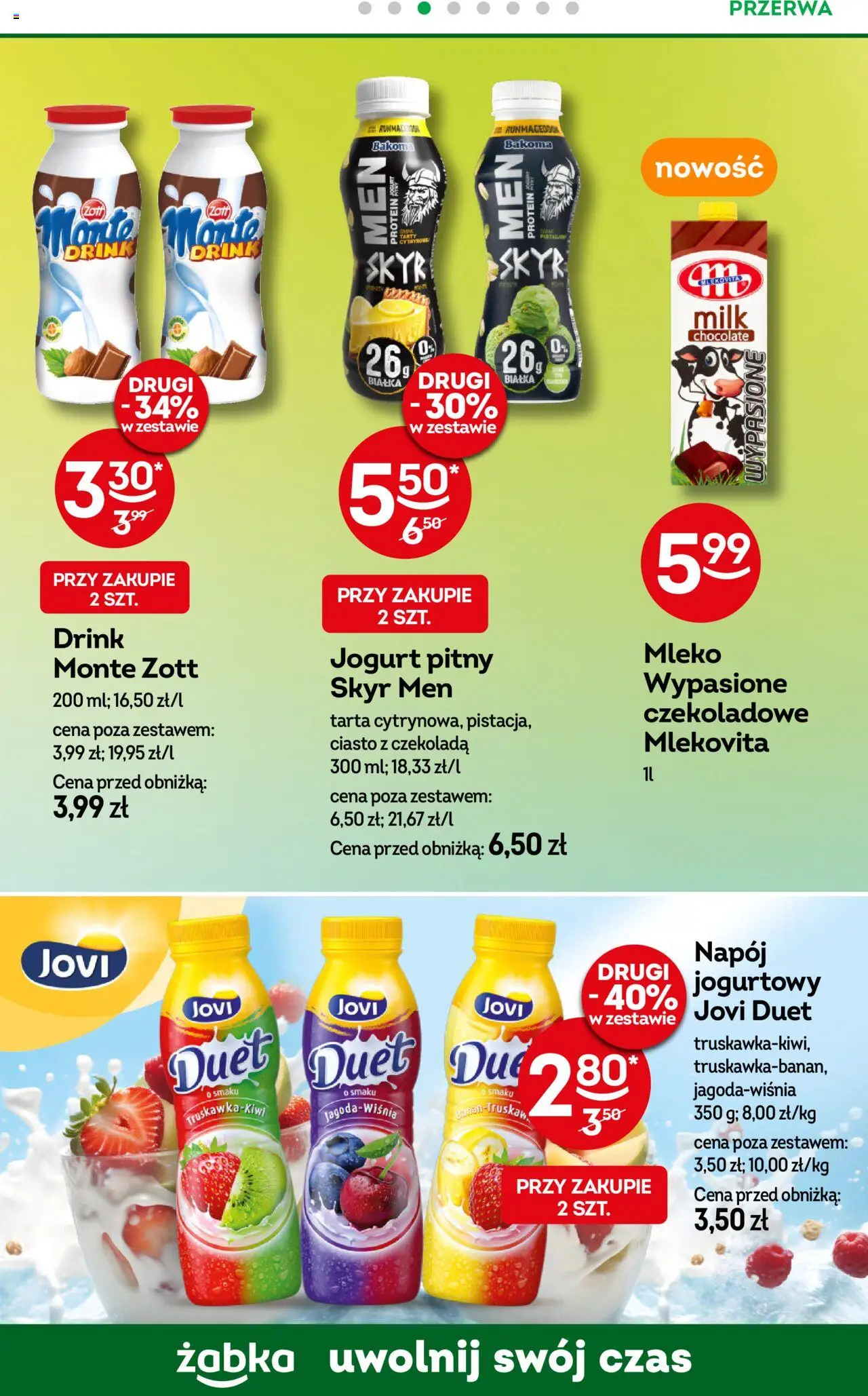 Żabka Gazetka od 21.05.2025 | Strona: 80 | Produkty: Gruszka, Malina, Owsianka, Jabłka