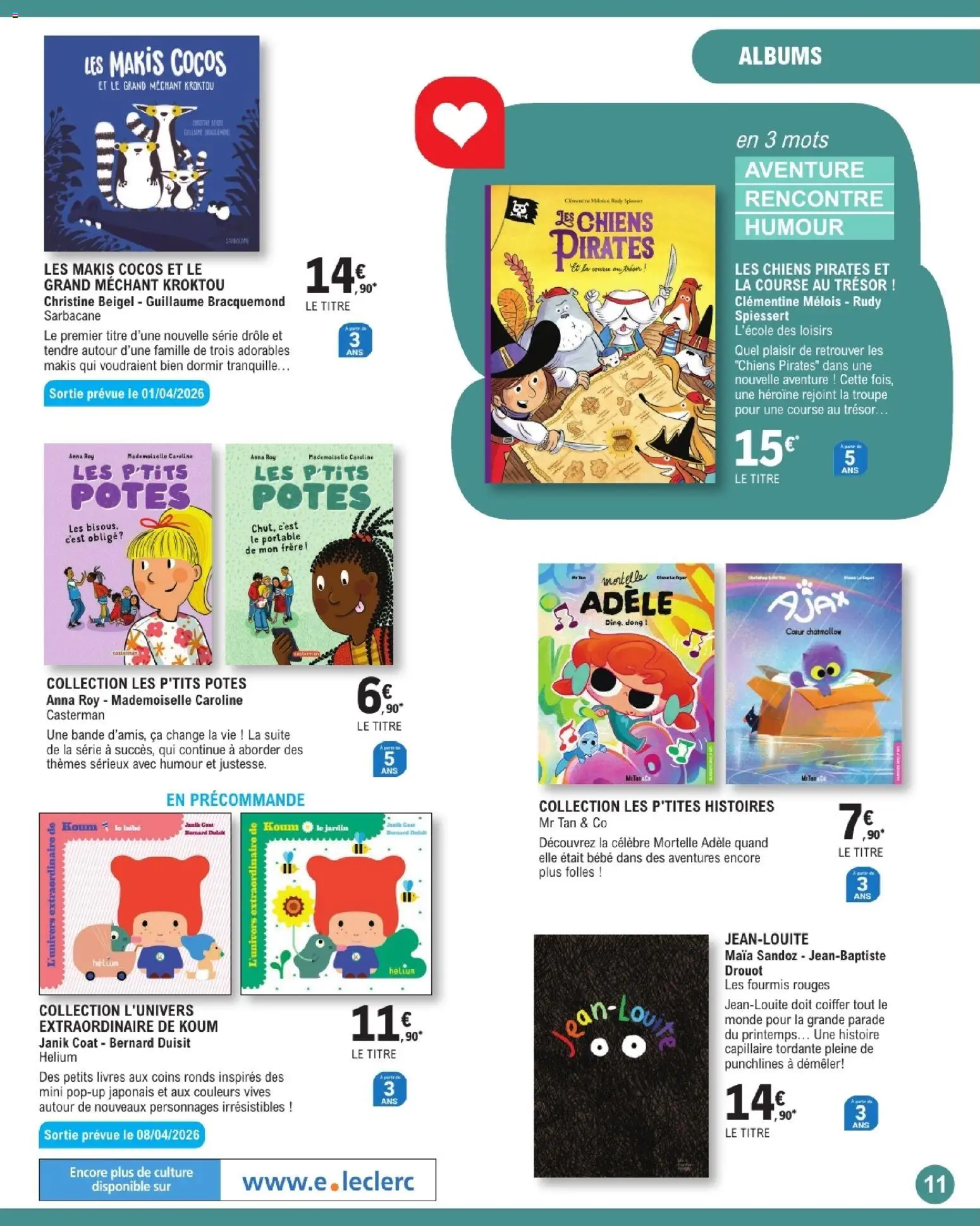 {H1} | Page: 11 | Produits: Clémentine, Portable