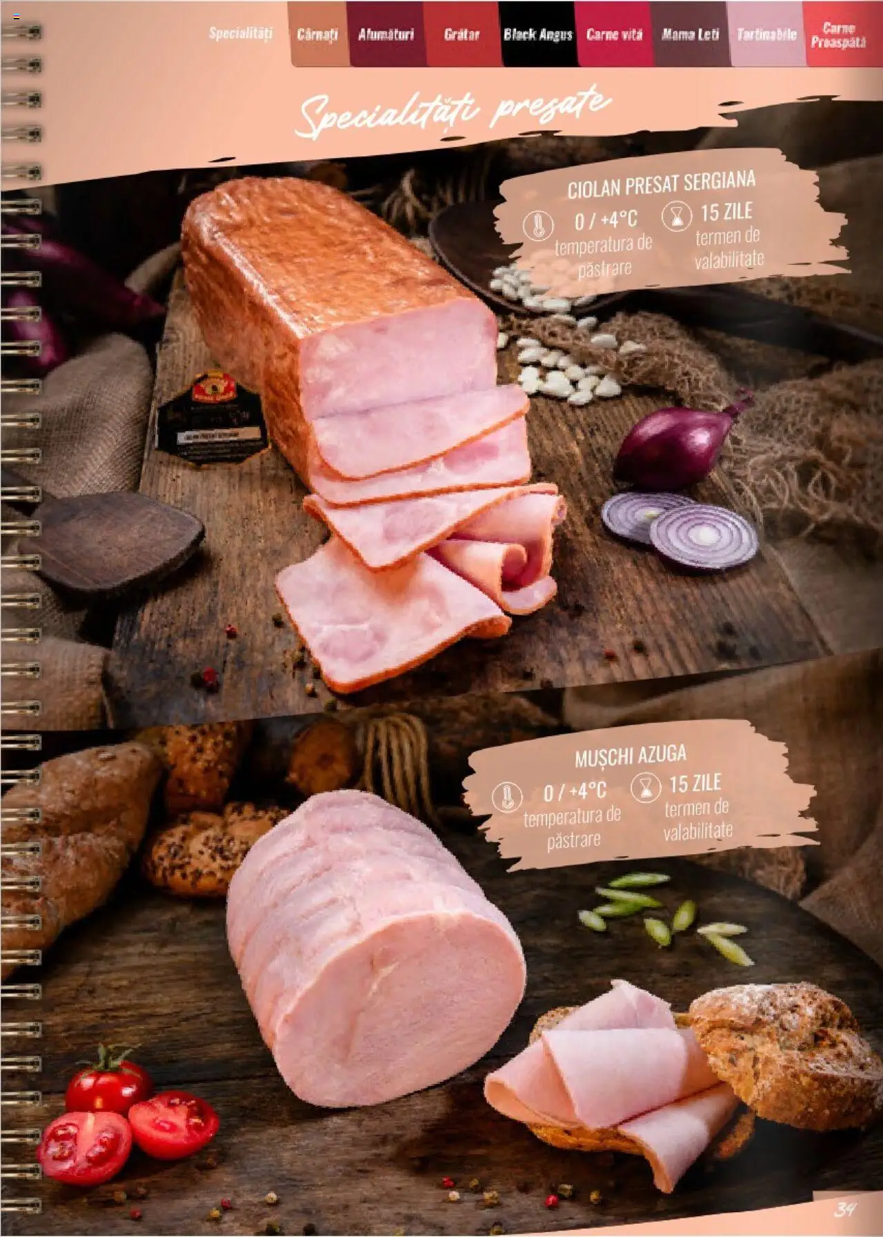 Sergiana catalog - Specialități – valabil de la 01.02.2025 | Pagină: 8 | Produse: Grătar